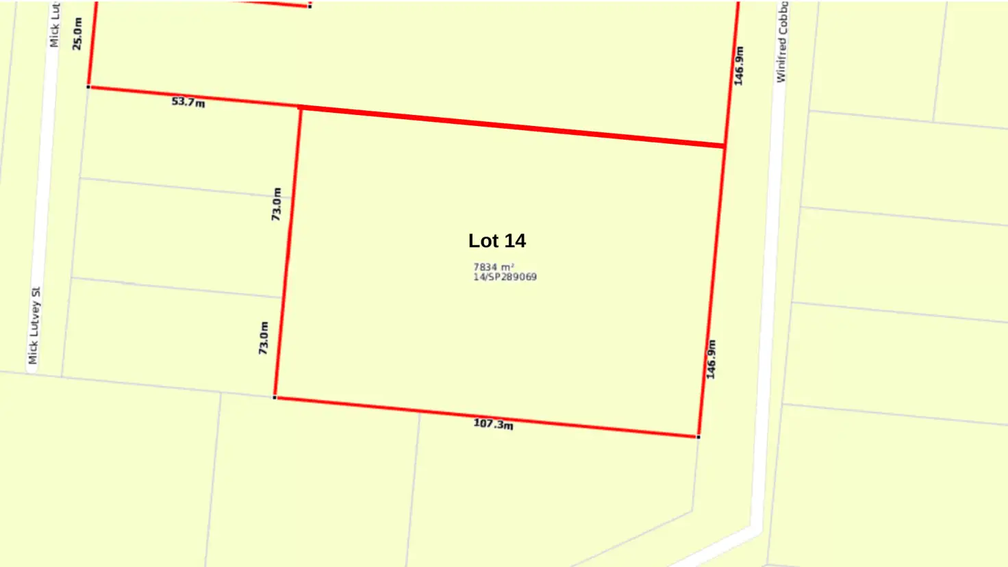 Main view of Homely land listing, L14 Winifred Cobbo Street, Gayndah QLD 4625