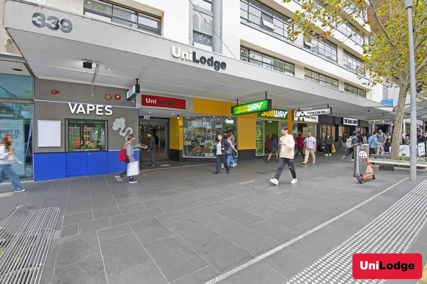 Main view of Homely apartment listing, 108/339 Swanston Street, Melbourne VIC 3000