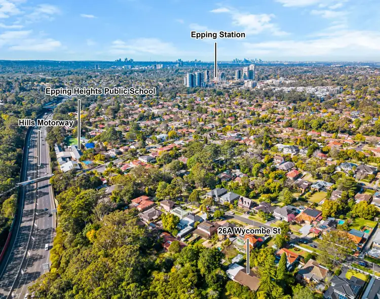 Second view of Homely house listing, 26a Wycombe Street, Epping NSW 2121