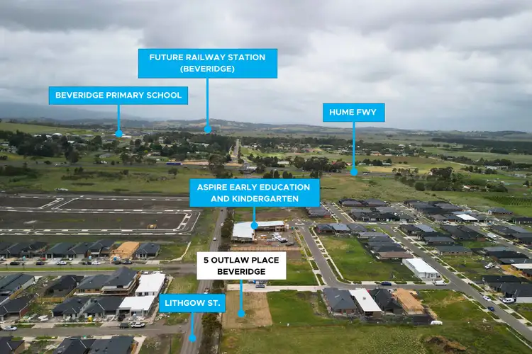 Third view of Homely land listing, 5 Outlaw Place, Beveridge VIC 3753