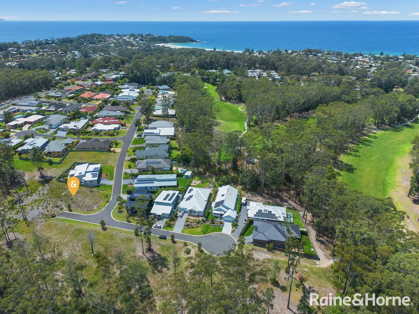 Main view of Homely land listing, 36 Yarrawonga Drive, Mollymook Beach NSW 2539