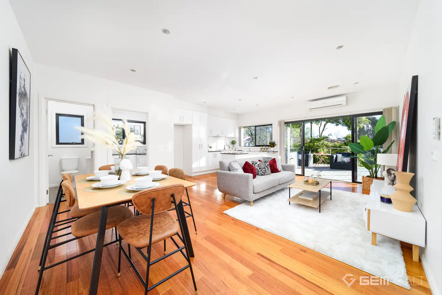 Main view of Homely townhouse listing, 1/130 Ferntree Gully Road, Oakleigh East VIC 3166
