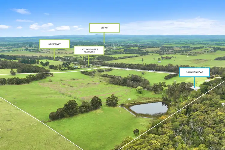 Second view of Homely rural property listing, 20 Martin road, Garfield VIC 3814