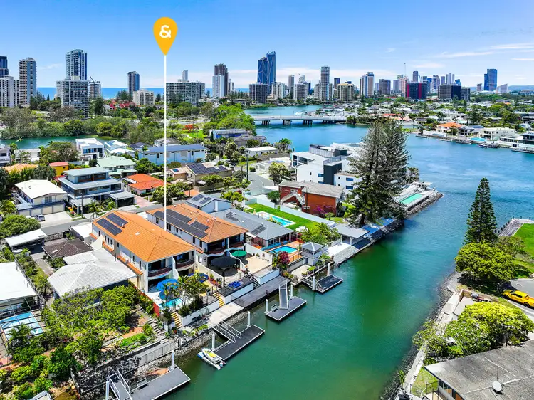Main view of Homely villa listing, 1/25 Paradise Island, Surfers Paradise QLD 4217