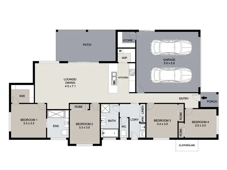Second view of Homely house listing, 14 Phelps Circuit, Kirkwood QLD 4680