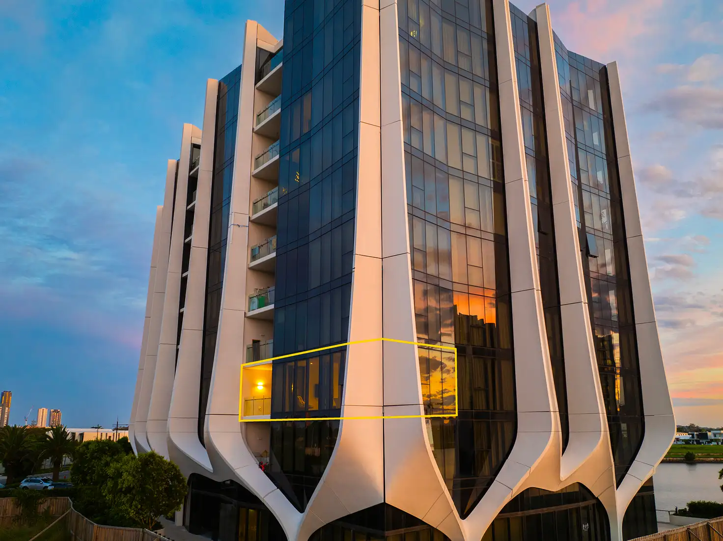 Main view of Homely apartment listing, 2303/2 The Lanes Boulevard, Mermaid Waters QLD 4218