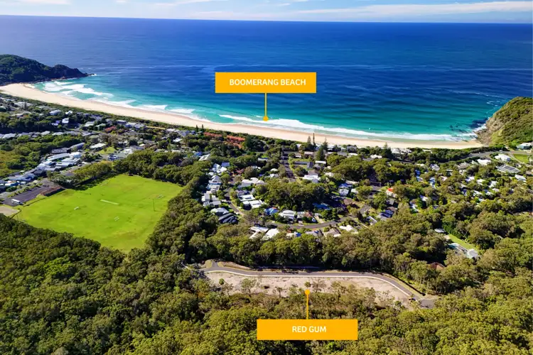 Main view of Homely land listing, 56 Red Gum Road, Boomerang Beach NSW 2428
