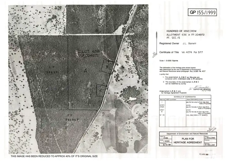 Third view of Homely land listing, Lot 636 Thomas Road, Avenue Range SA 5273