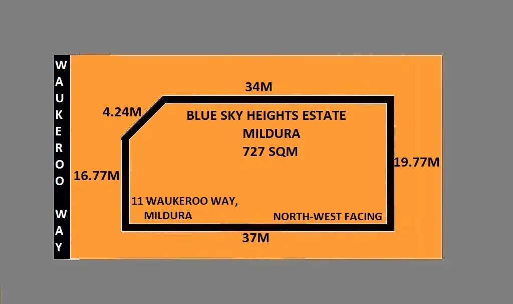 Main view of Homely land listing, 11 Waukeroo Way, Mildura VIC 3500
