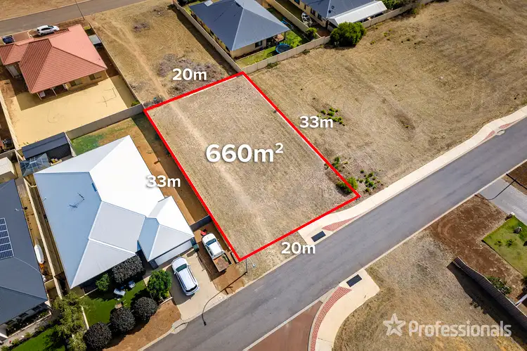 Main view of Homely land listing, 18 Periwinkle Street, Drummond Cove WA 6532