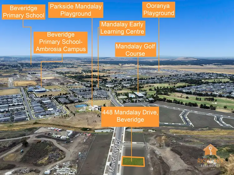 Third view of Homely land listing, 448 Mandalay Circuit, Beveridge VIC 3753