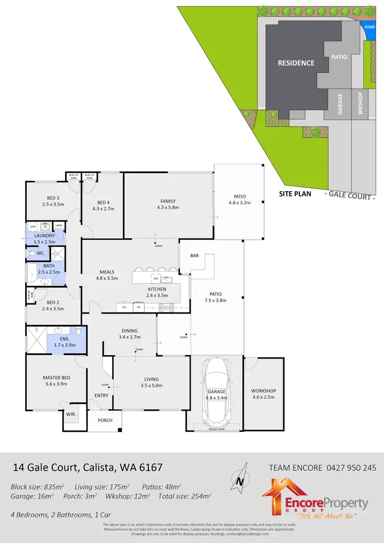 Second view of Homely house listing, 14 Gale Court, Calista WA 6167