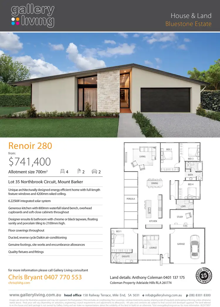 Main view of Homely land listing, 11 Northbrook Circuit, Mount Barker SA 5251