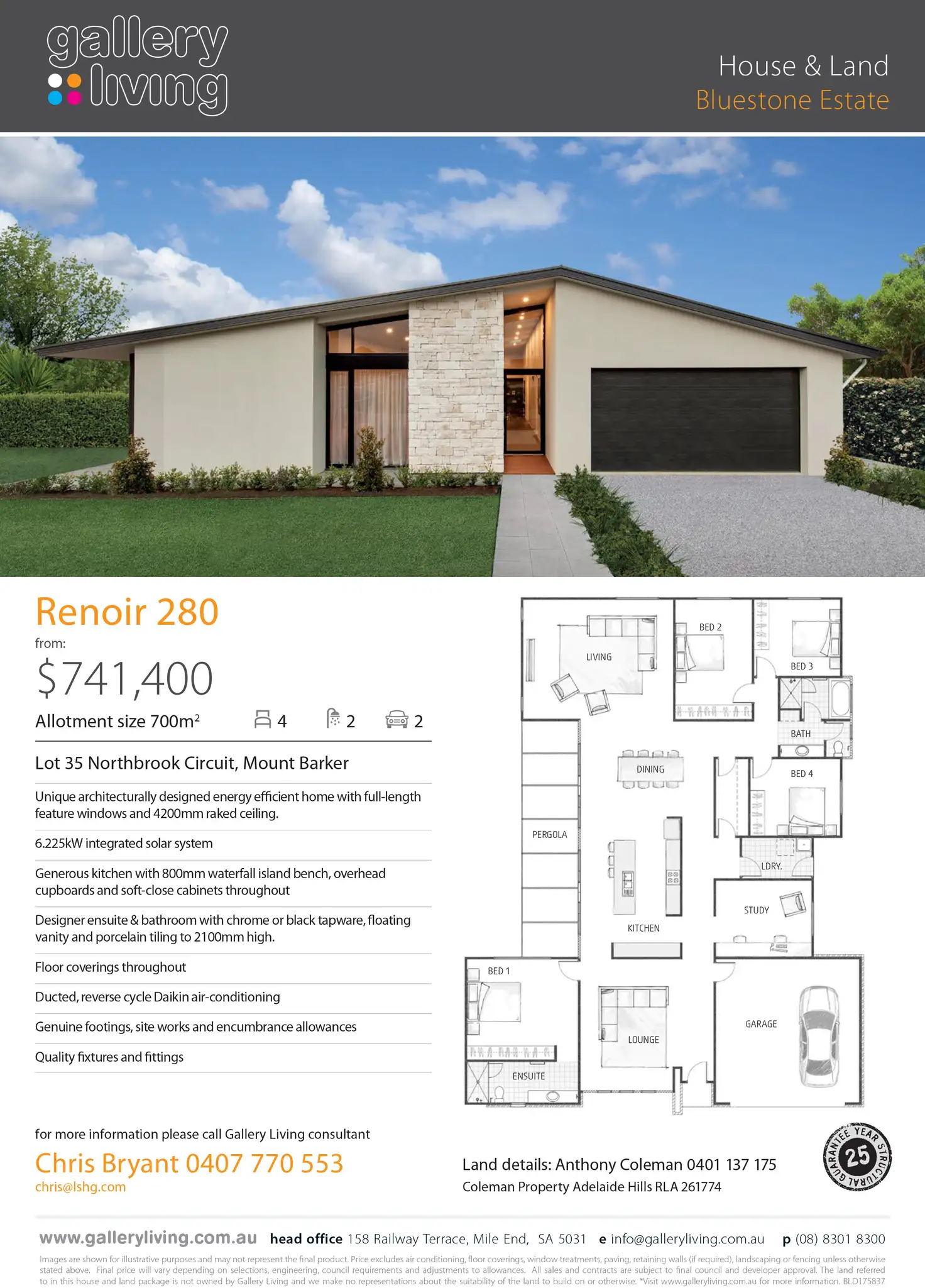 Main view of Homely land listing, 11 Northbrook Circuit, Mount Barker SA 5251