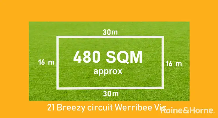 Main view of Homely land listing, 21 Breezy Circuit, Werribee VIC 3030