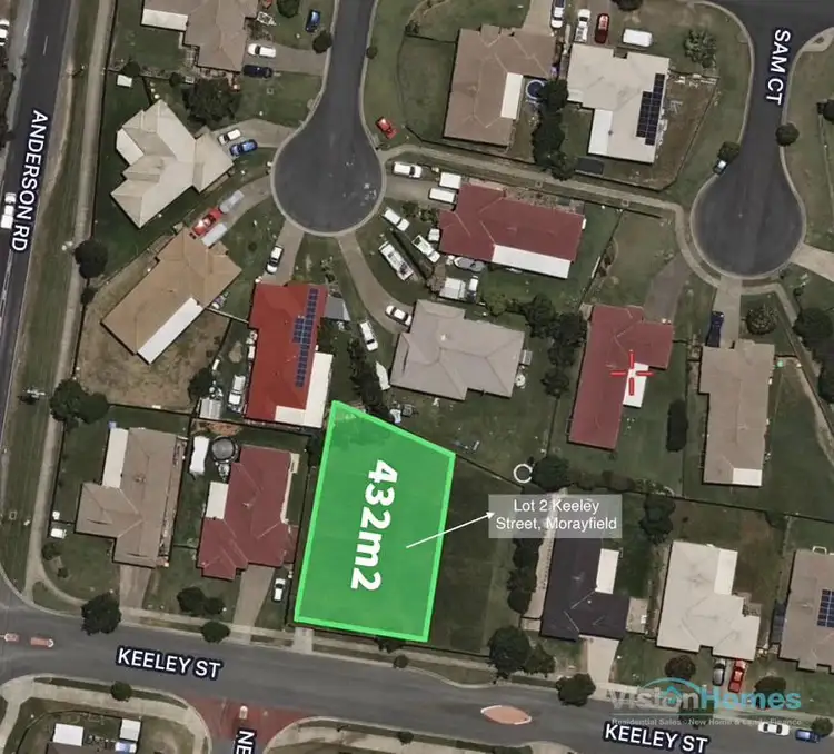 Main view of Homely land listing, LOT 2, 7 Keeley Street, Morayfield QLD 4506
