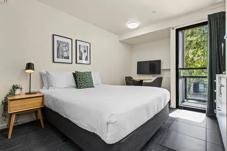 Third view of Homely studio listing, 403/188 Peel Street, North Melbourne VIC 3051