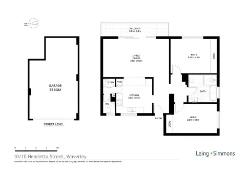 Seventh view of Homely apartment listing, Unit 10/10 Henrietta Street, Waverley NSW 2024