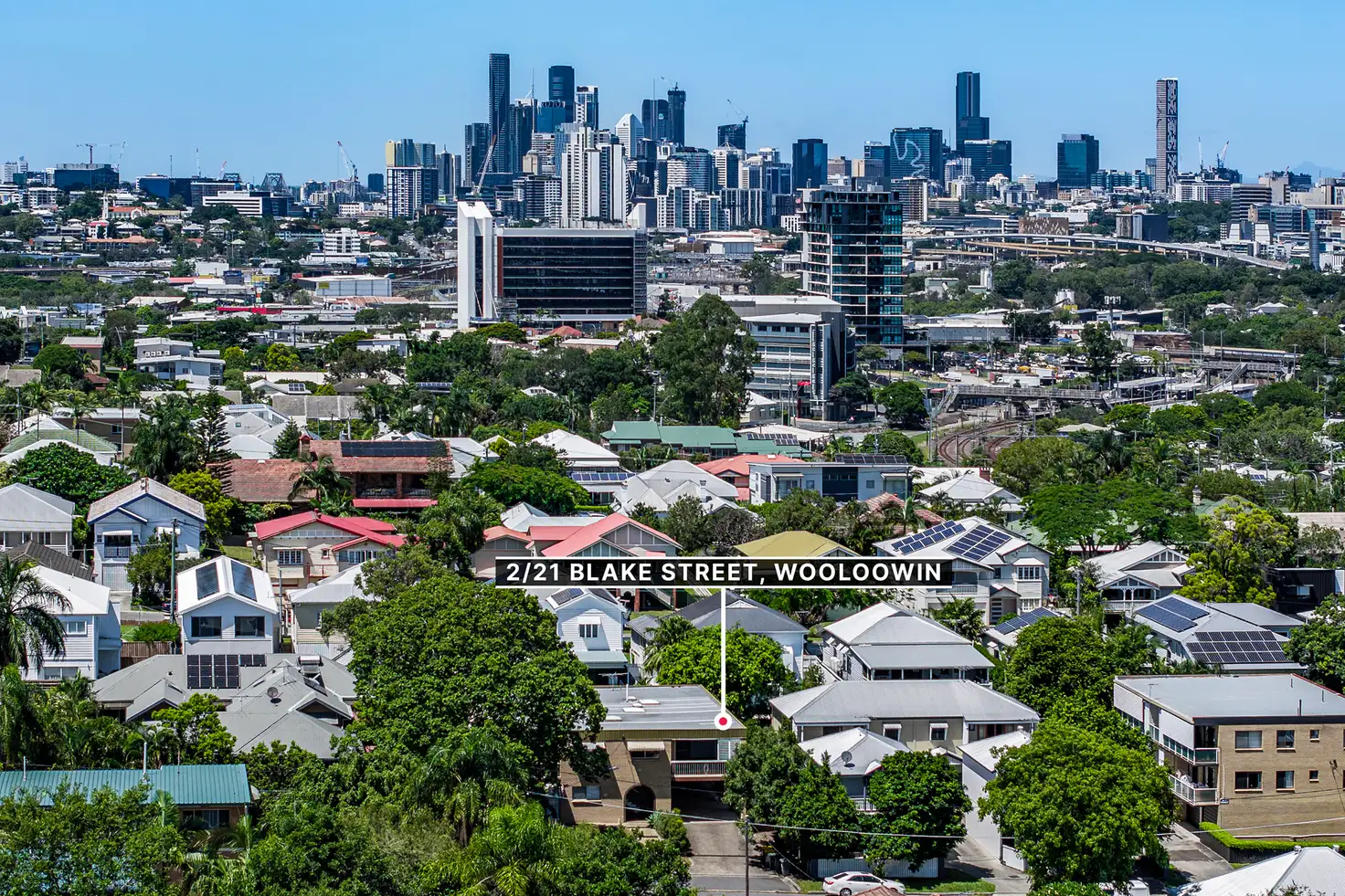 Main view of Homely unit listing, 2/21 Blake Street, Wooloowin QLD 4030