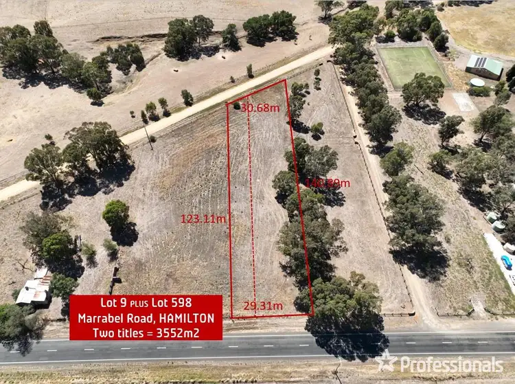 Lot 9 and Lot 598 Marrabel Road, Hamilton SA 5373