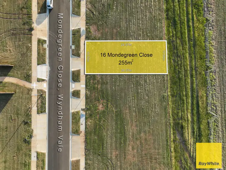 Third view of Homely land listing, 16 Mondegreen Close, Wyndham Vale VIC 3024