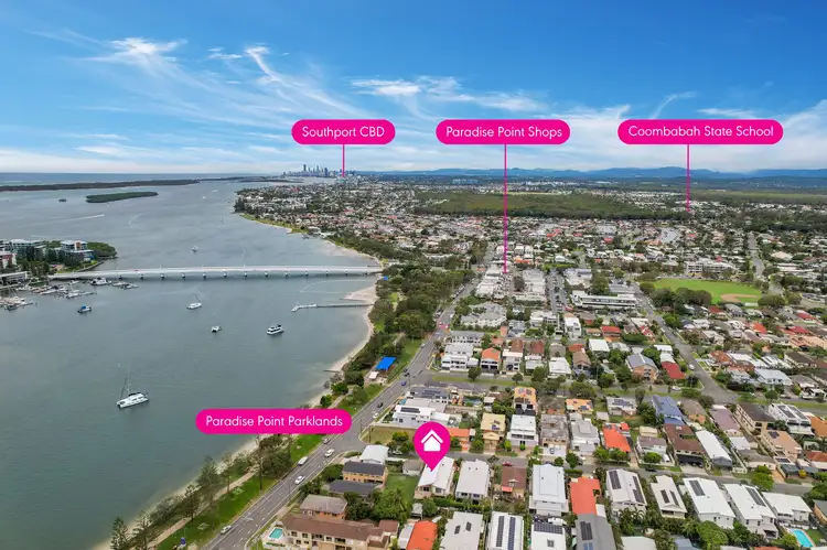Second view of Homely apartment listing, 1/3 Nankeen Avenue, Paradise Point QLD 4216