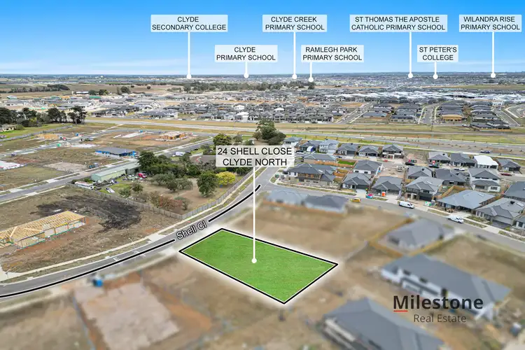Main view of Homely land listing, 24 Shell Close, Clyde North VIC 3978