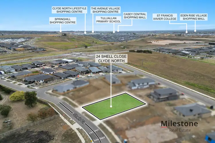 Second view of Homely land listing, 24 Shell Close, Clyde North VIC 3978