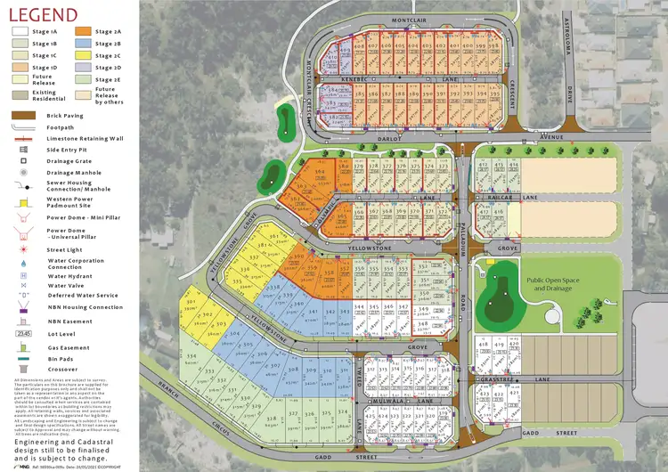 Fifth view of Homely land listing, LOT 311, 15 Yellowstone Grove, Success WA 6164