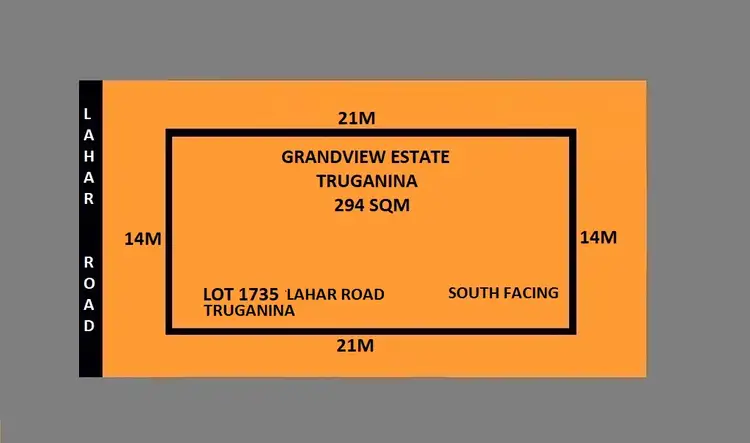 Main view of Homely land listing, Lot 1735 LAHAR ROAD, Truganina VIC 3029