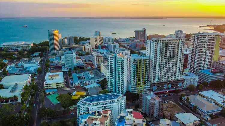 Second view of Homely apartment listing, 1303/31 Woods Street, Darwin City NT 800