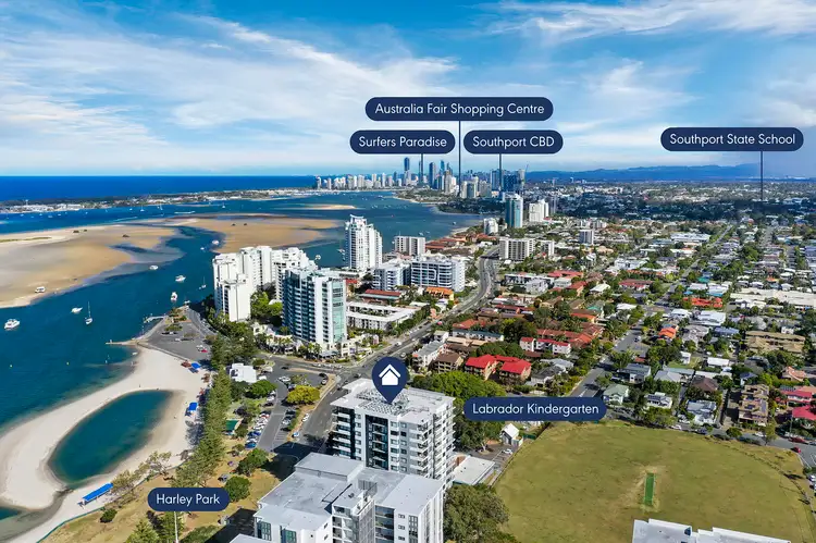 Second view of Homely apartment listing, 1108/372 Marine Parade, Labrador QLD 4215