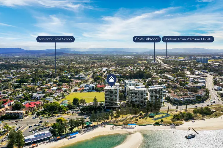 Third view of Homely apartment listing, 1108/372 Marine Parade, Labrador QLD 4215