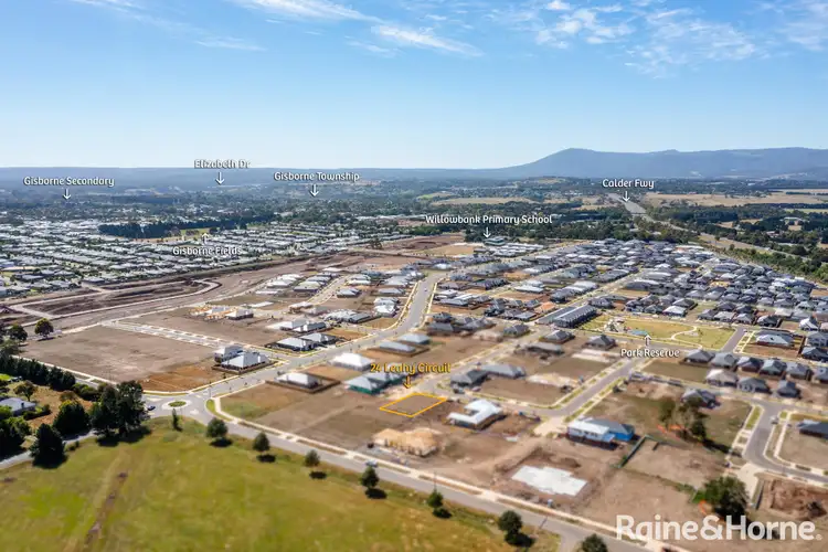 Third view of Homely land listing, 24 Leahy Circuit, Gisborne VIC 3437
