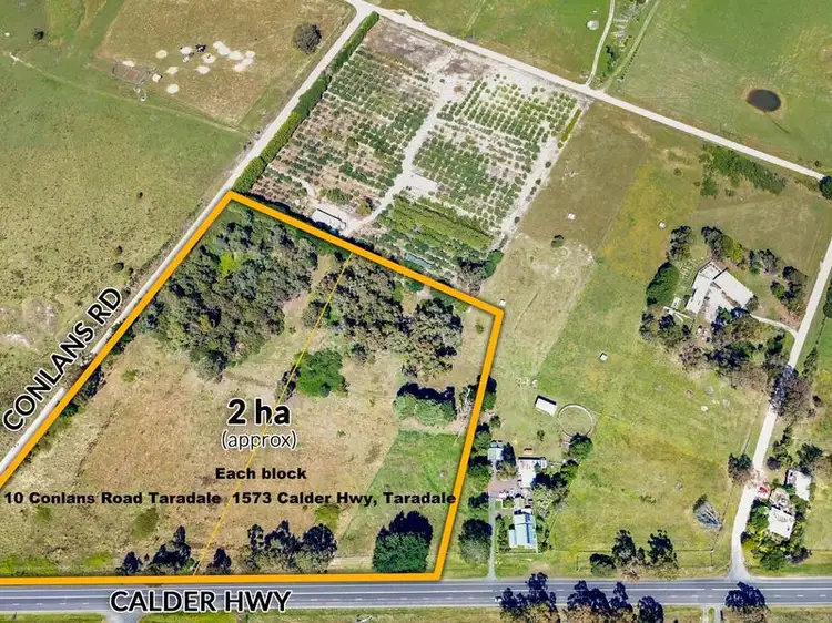 Main view of Homely rural property listing, 10 Conlans Road, Taradale VIC 3447