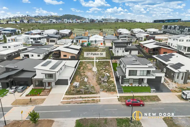 Second view of Homely land listing, 27 Patkin Street, Whitlam ACT 2611