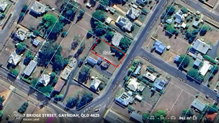 Main view of Homely land listing, 7 Bridge Street, Gayndah QLD 4625
