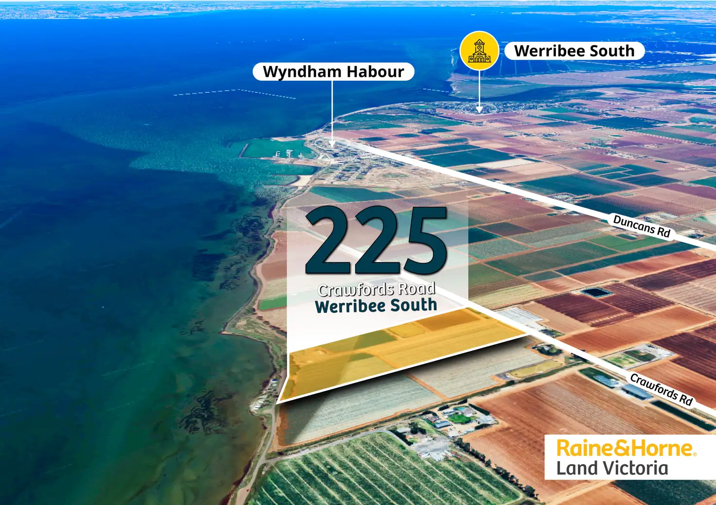 Main view of Homely land listing, 225 Crawfords Road, Werribee South VIC 3030