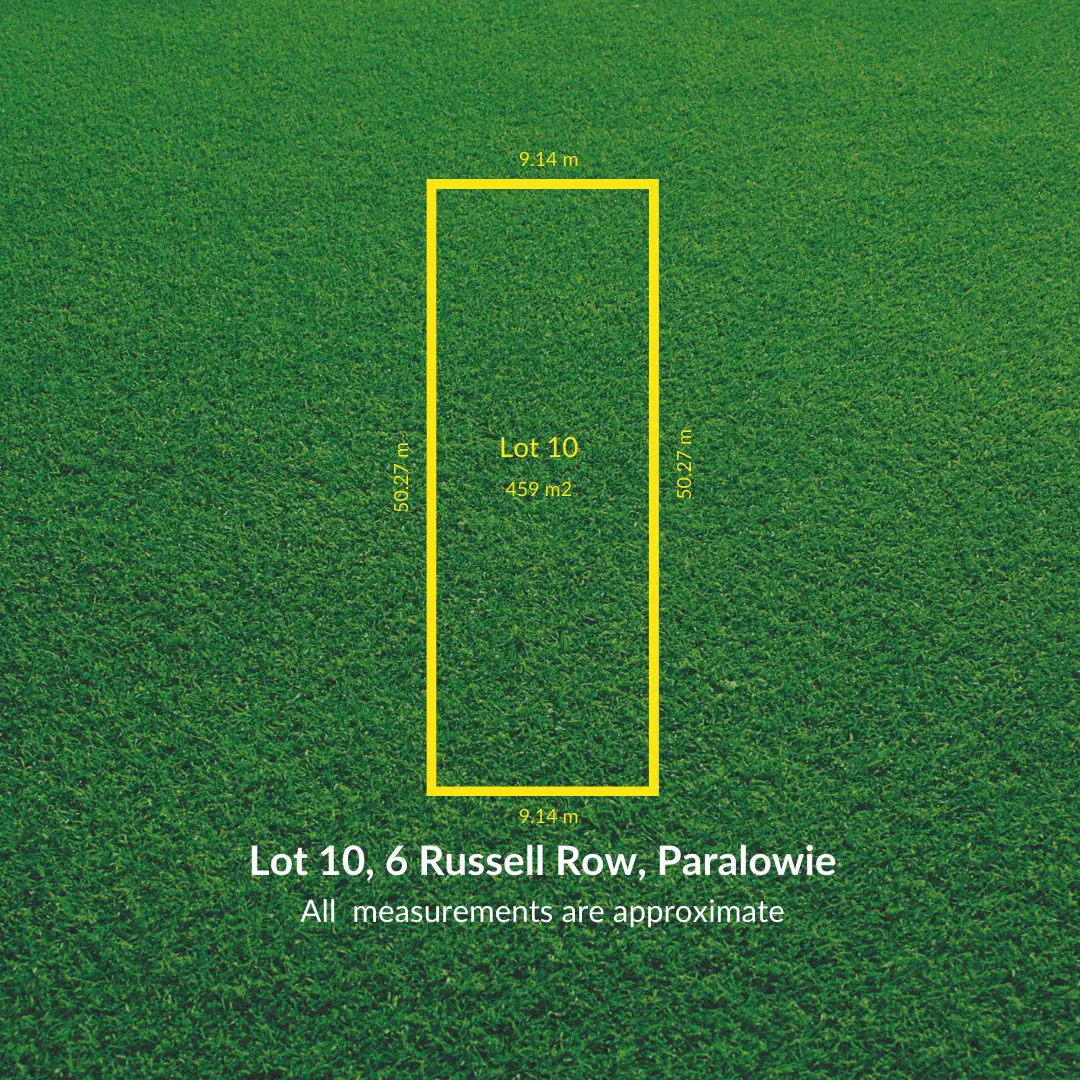 Main view of Homely land listing, LOT 10, 6 Russell Row, Paralowie SA 5108