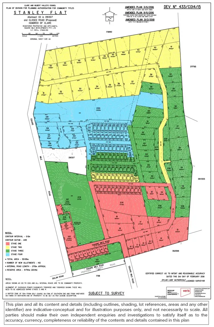 Fourth view of Homely land listing, LOT Lot 101 Square Mile Road, Clare SA 5453