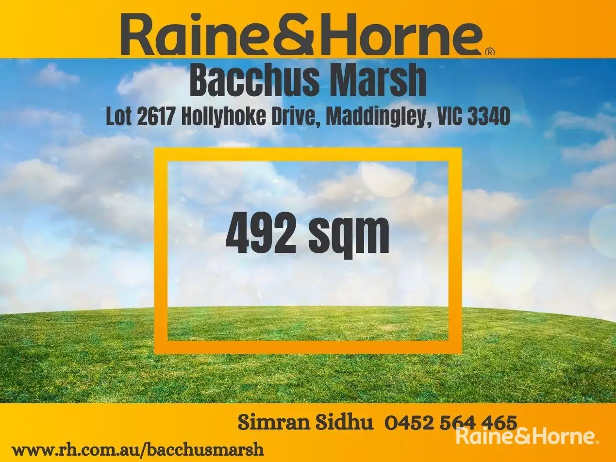 Main view of Homely land listing, Lot 2617 Hollyhoke Drive, Maddingley VIC 3340