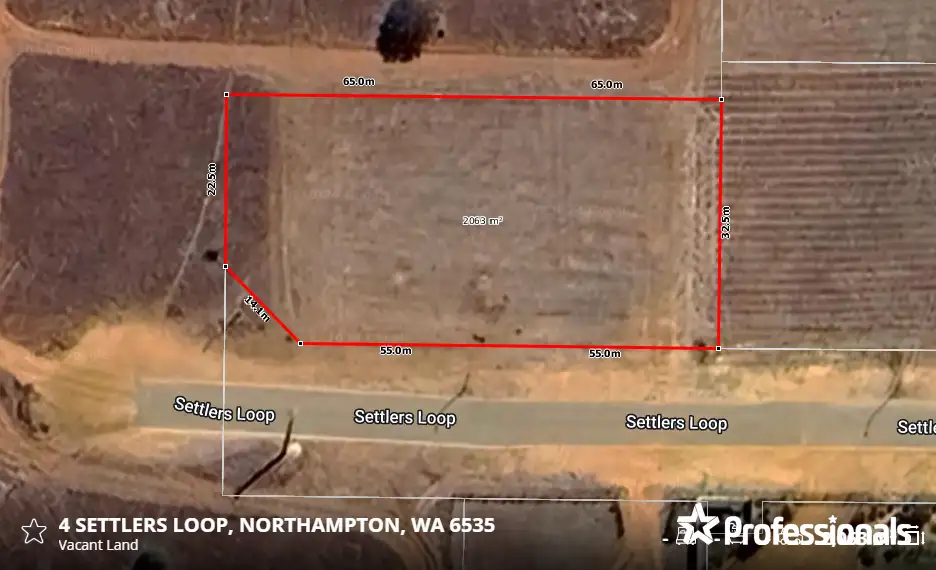 Main view of Homely land listing, 4 Settlers Loop, Northampton WA 6535
