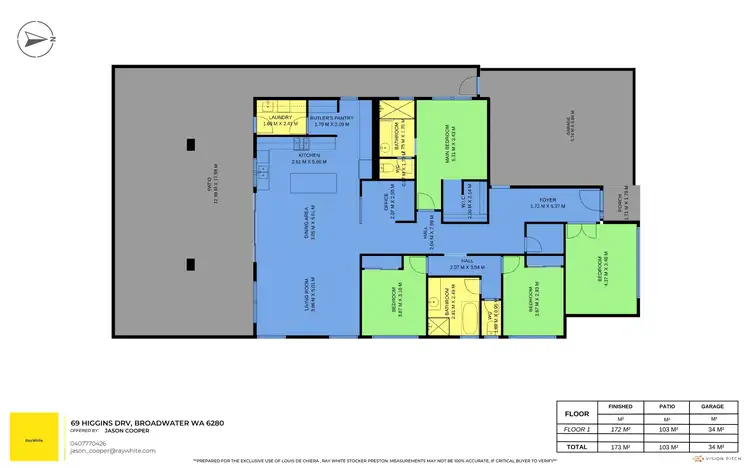 Sixth view of Homely other listing, 69 Higgins Drive, Broadwater WA 6280