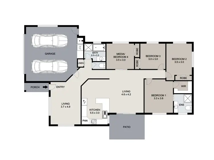 Third view of Homely house listing, 10 Skyline Drive, New Auckland QLD 4680