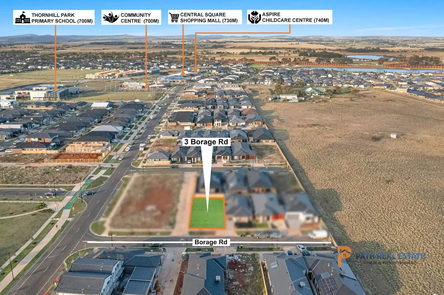 Main view of Homely land listing, 3 Borage Road, Thornhill Park VIC 3335