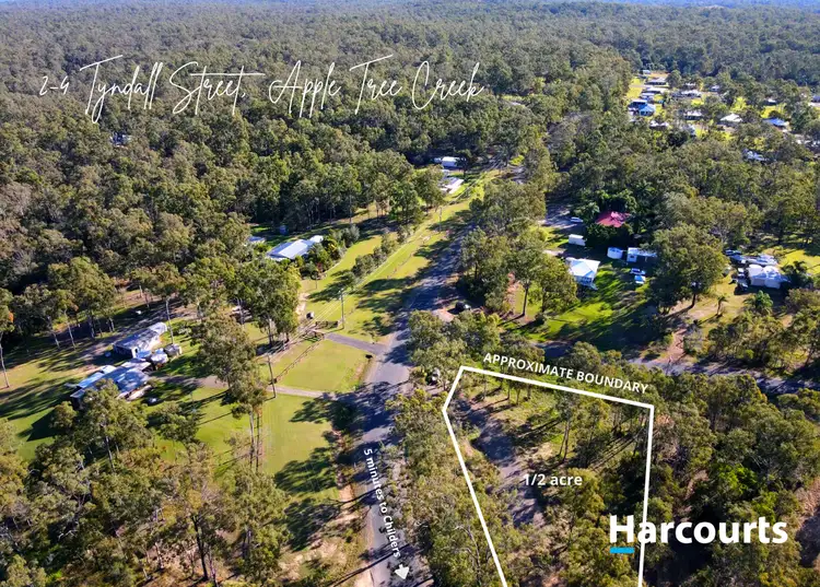 Main view of Homely land listing, 2-4 TYNDALL STREET, Apple Tree Creek QLD 4660