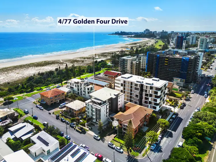 Main view of Homely unit listing, 4/77-79 Golden Four Drive, Bilinga QLD 4225