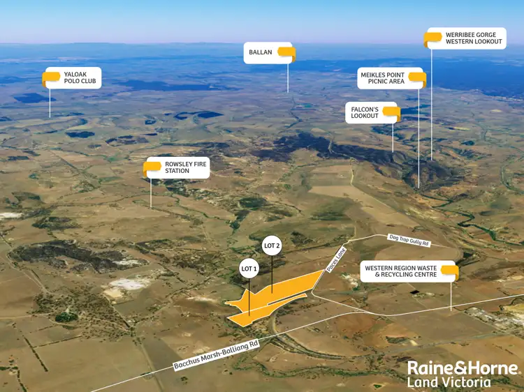 LOT 1 & 2 Paces Lane, Rowsley VIC 3340