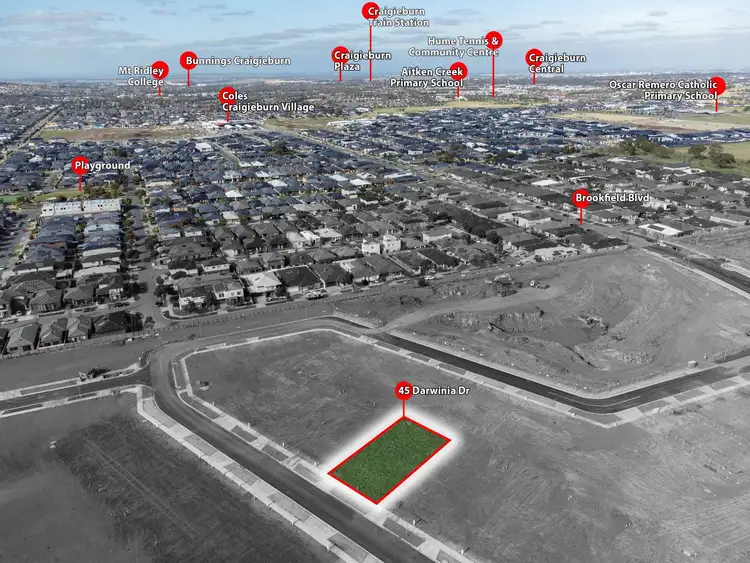 Fourth view of Homely land listing, 45 Darwinia Drive, Mickleham VIC 3064