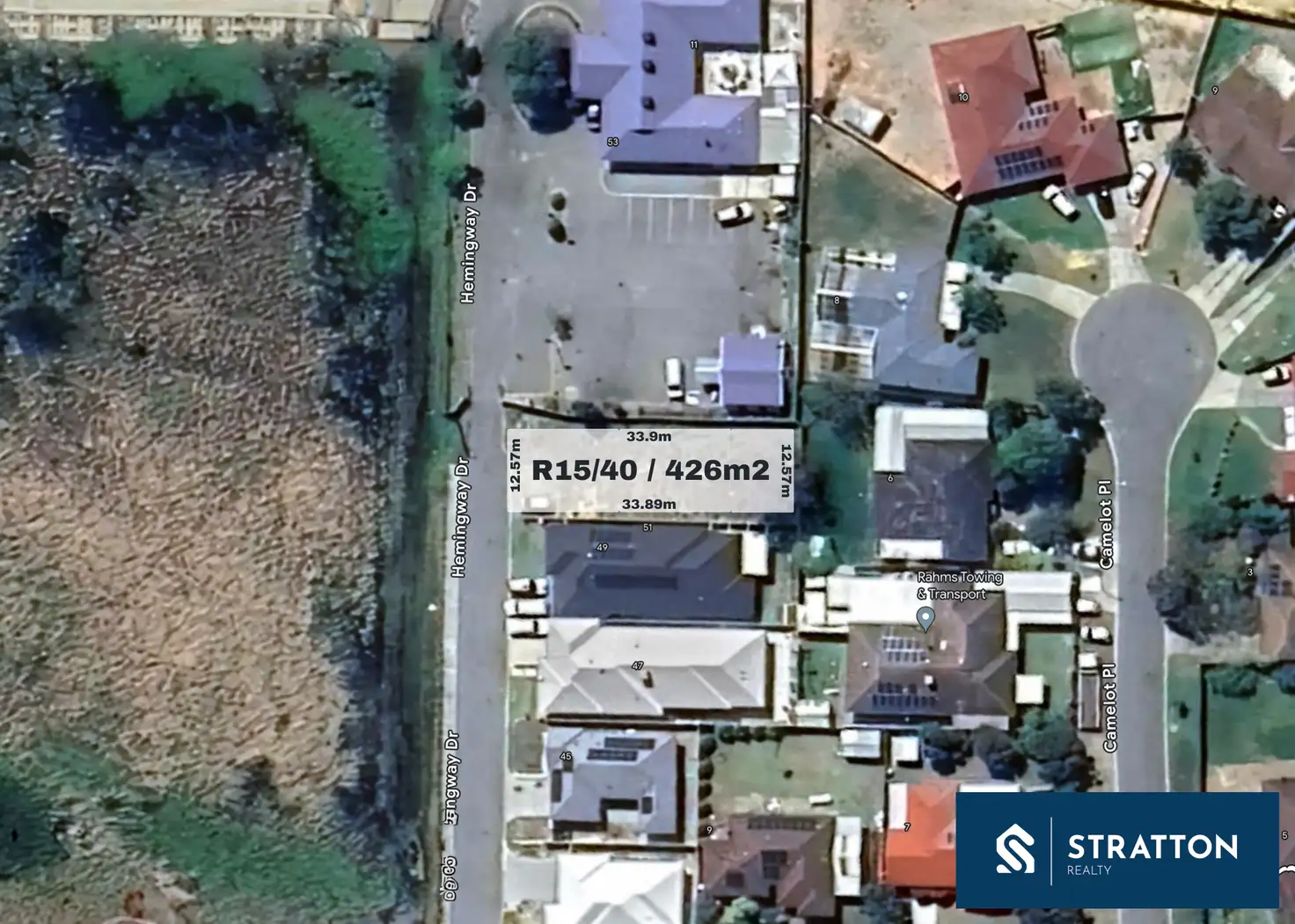 Main view of Homely land listing, 51 Hemingway Drive, Camillo WA 6111